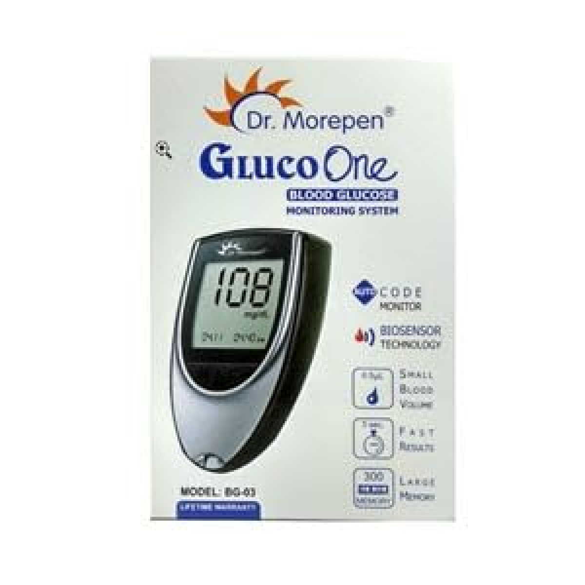 Dr.Morepen Glocose Meter BG-03 Diabetes Monitoring Devices