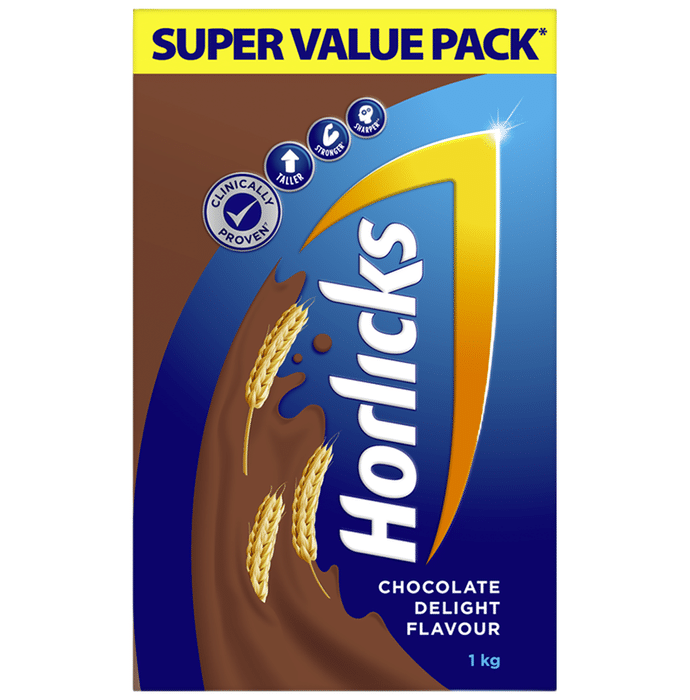 Horlicks Health and Nutrition Drink Refill Pack Chocolate Delight